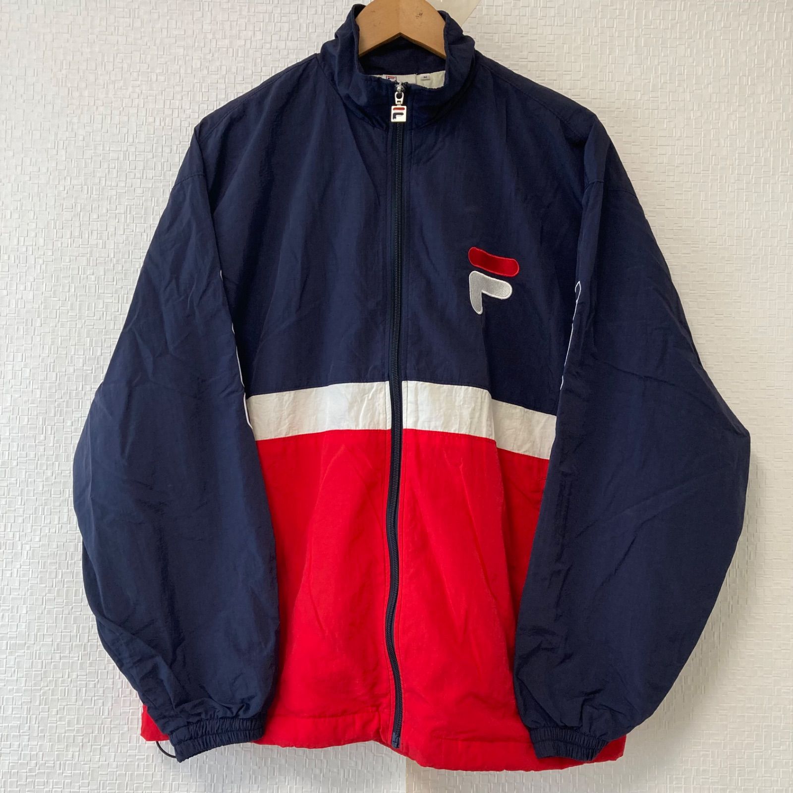 w^)b FILA フィラ ジップアップ トラック ジャケット ウインド