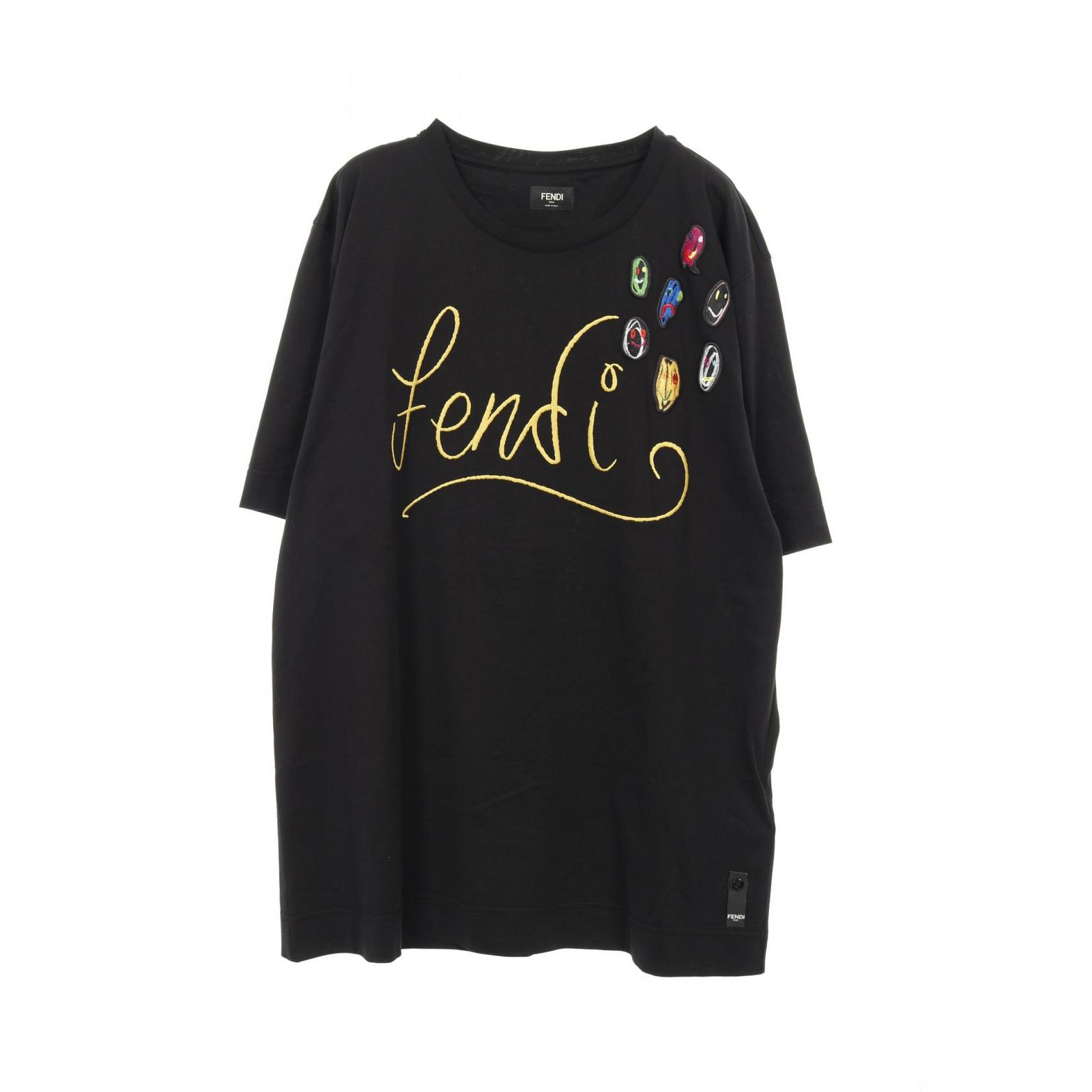 FENDI カットソー FENDI - フェンディ FENDI Tシャツ カットソー 半袖 ロゴ ズッカ
