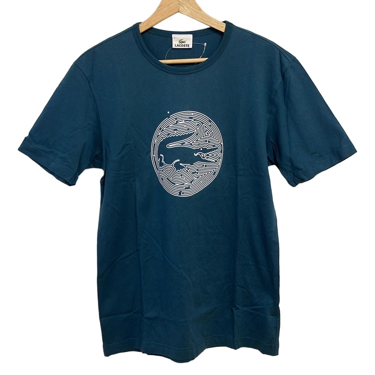 Lacoste(ラコステ) 半袖Tシャツ サイズ2 M メンズ - ブルー