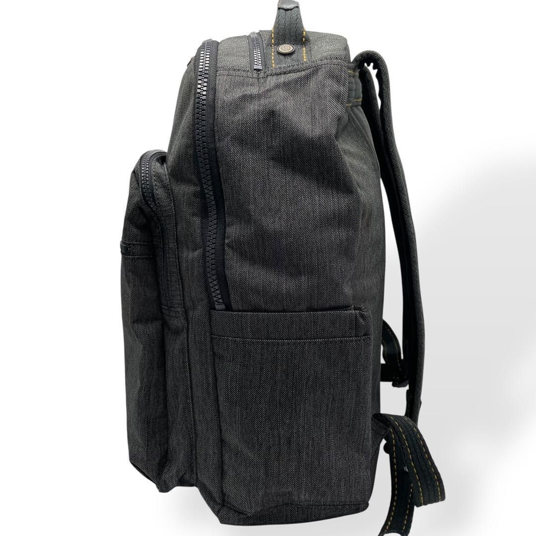未使用級 Kipling キプリング リュックサック グレー ナイロン等