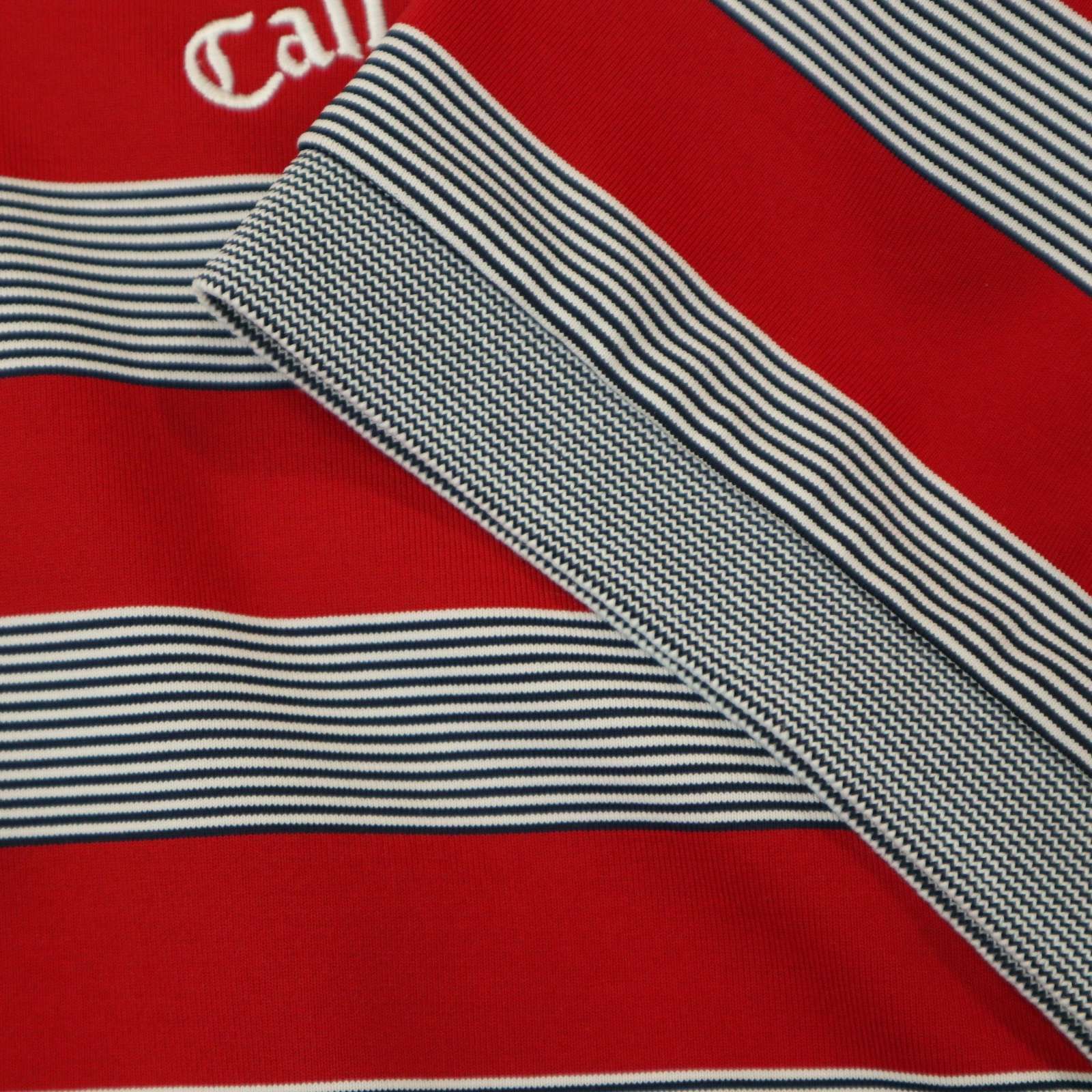 Callaway DRYSPORT 半袖ポロシャツ ゴルフウェア ボーダー Callaway キャロウェイ ゴルフ 春夏 DRYSPORT☆ 吸汗速乾 半袖