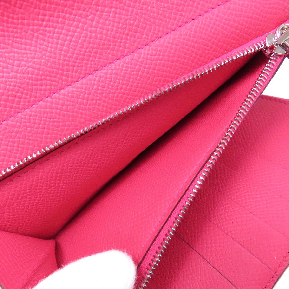 シルバー金具 二つ折り財布