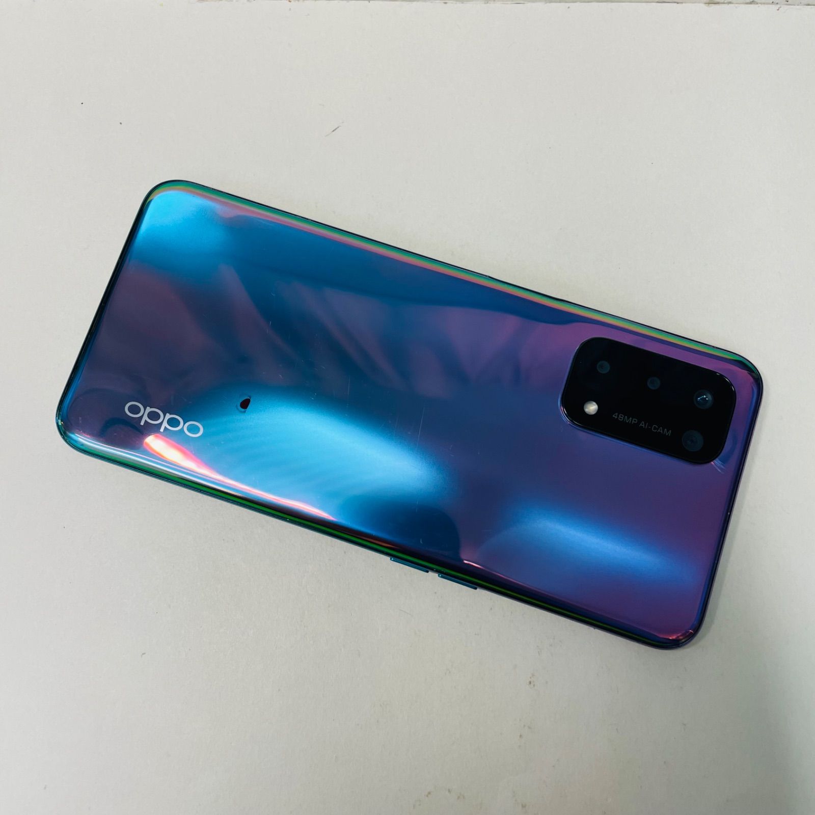 simロック解除済 au版 OPPO A54 5G シルバーブラック 本体 au OPPO A54