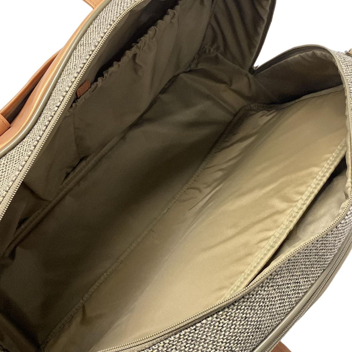 ハートマン ボストンバッグ - ダークブラウン×ベージュ×ブラウン 本体  