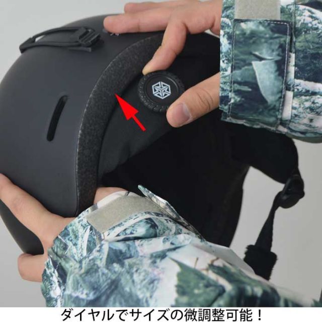 種類3：MBK/LXL(59-62cm) ダイス スノーボード ヘルメット DICE