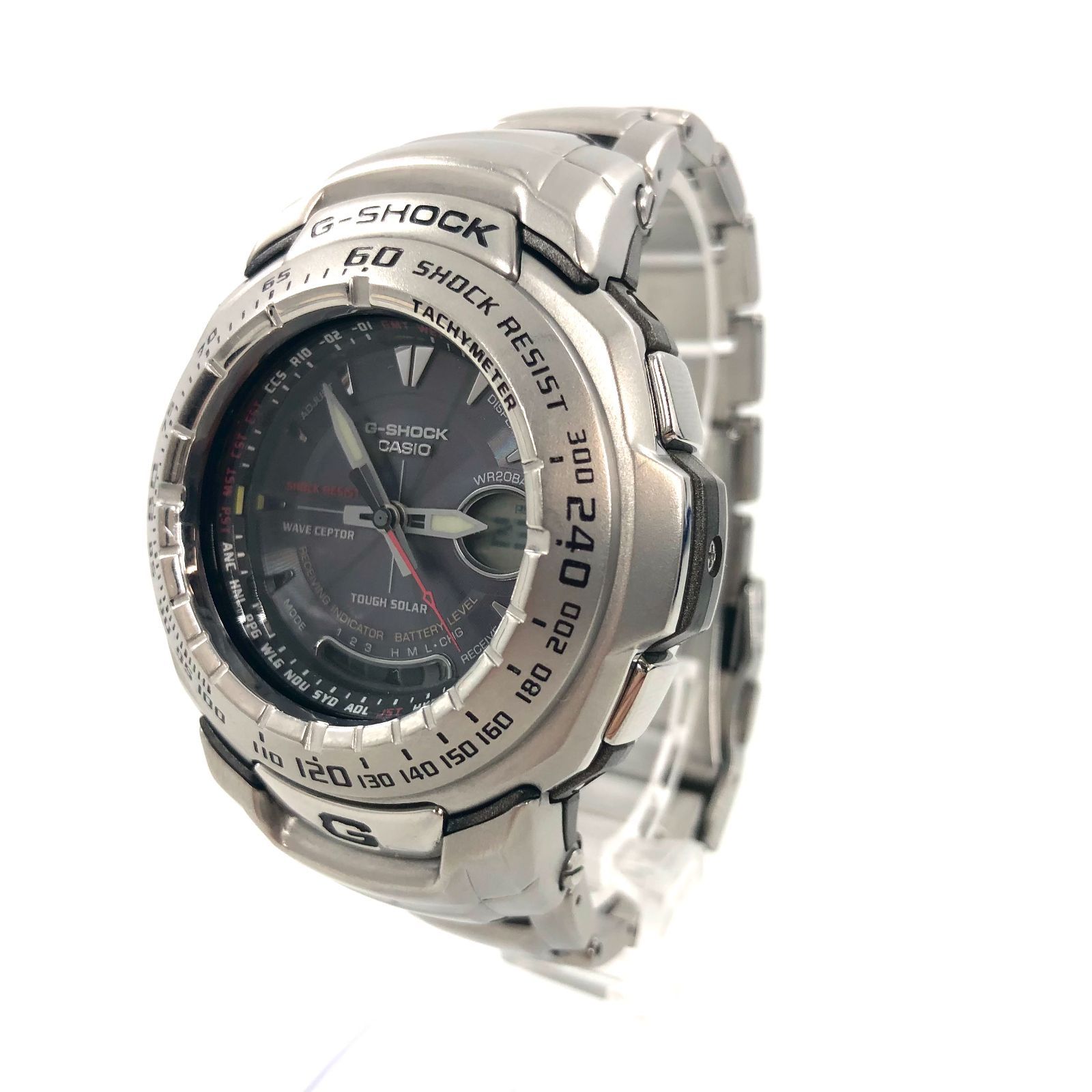 CASIO カシオ G-SHOCK Gショック GW-1600J SS/ソーラー ブラック