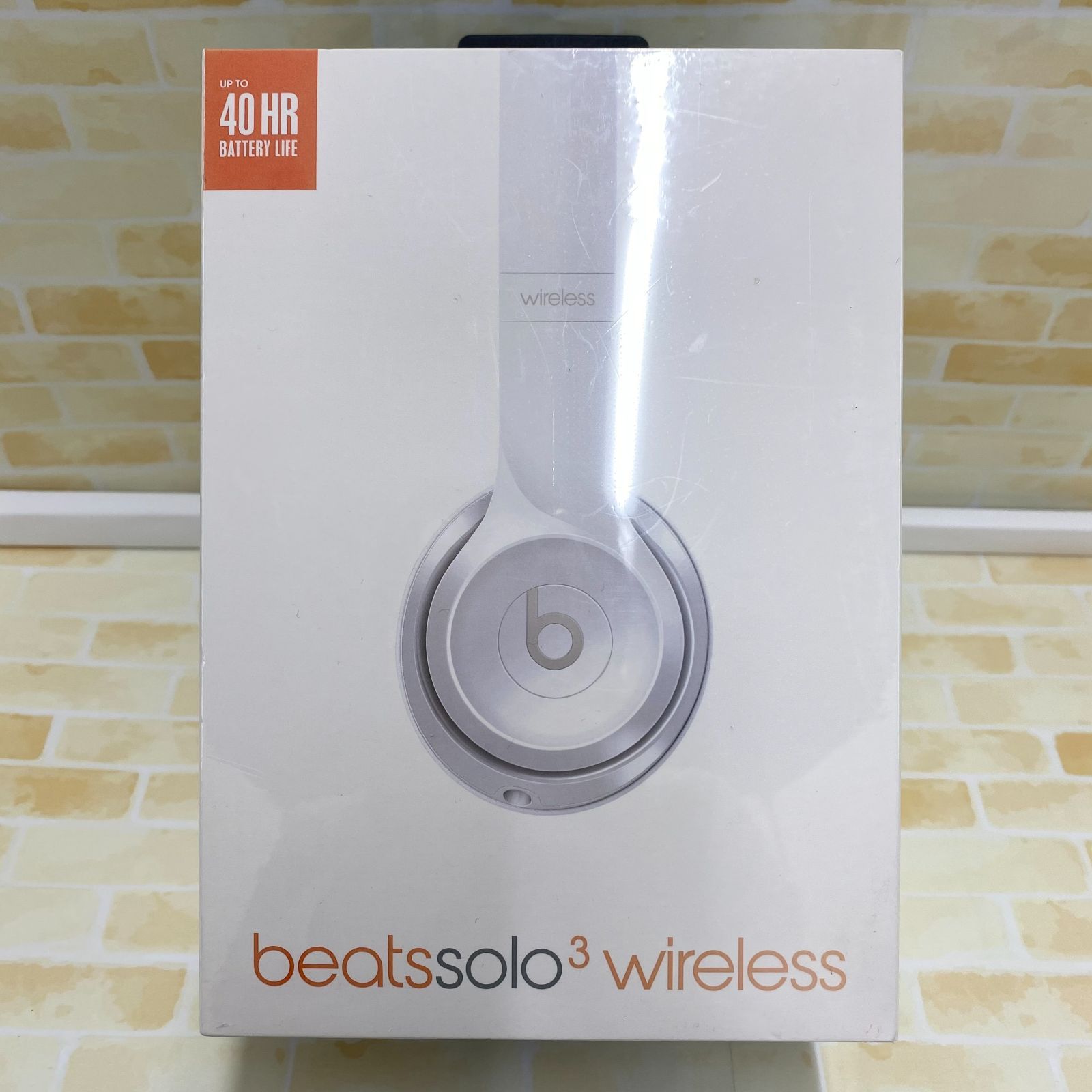 Beats Solo3 Wireless オンイヤーヘッドフォン グロスホワイト 【公式