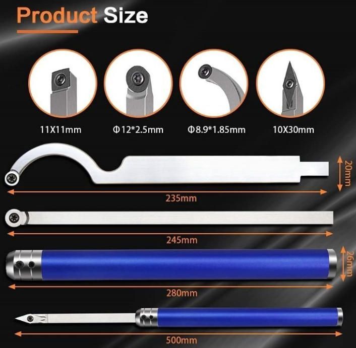 新しいバイト大工旋盤バイト捨てバイトウッドターニング