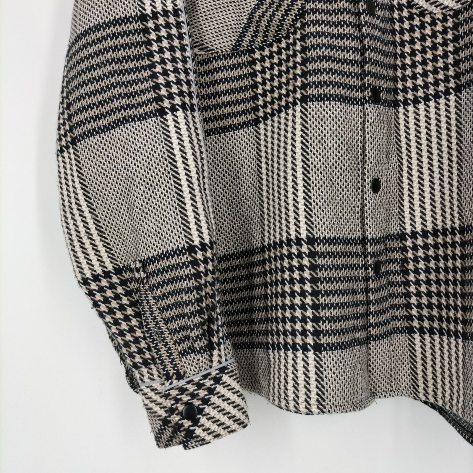 ダンケシェーン Danke Schon グレンチェックシャツジャケット メンズ 