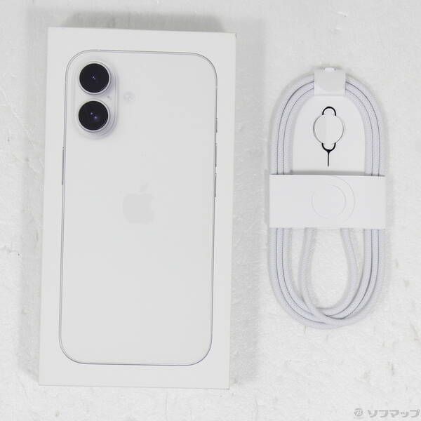 iPhone16 128gb MYDR3J/A ホワイト SIMフリー iPhone16 128GB【国内版SIMフリー】【新品 未開封】White