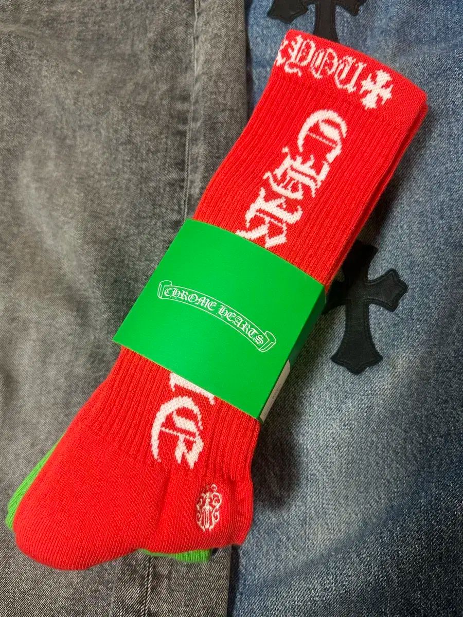 Chrome Hearts クロムハーツ レタリング ソックス 靴下 新型