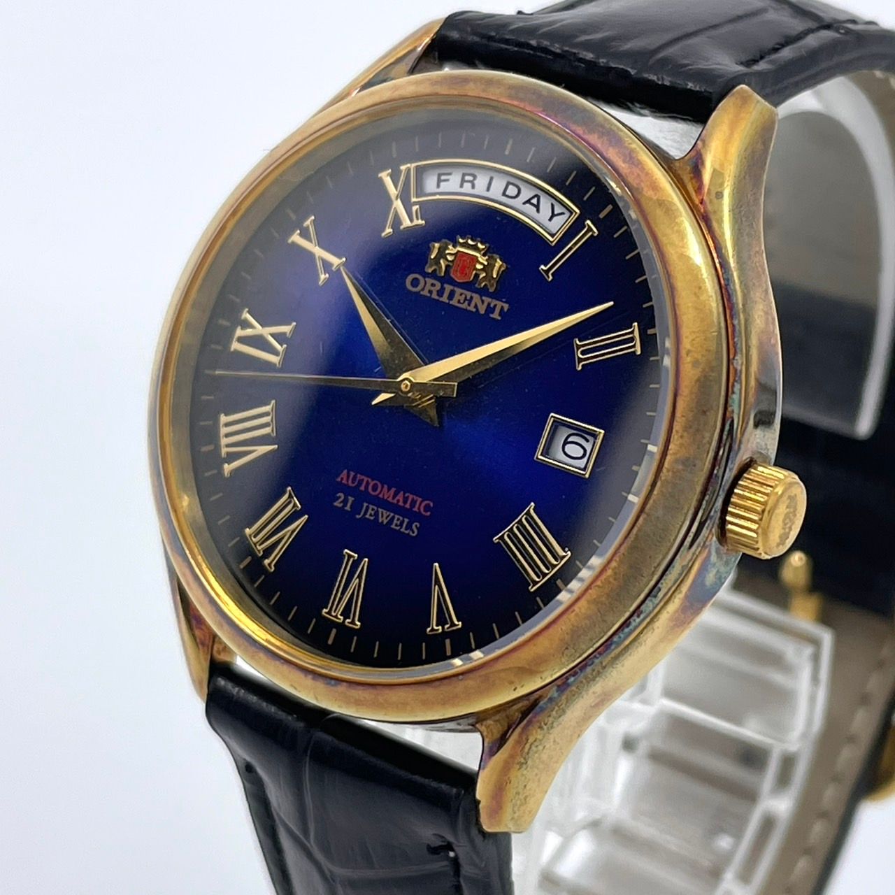 新品ベルト（社外品）／稼働品】ORIENT オリエント メンズ 腕時計 自動 