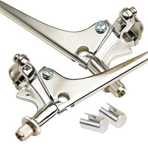 【新品・5営業日で発送】グッズ(GOODS) クロームレバーセット SR400／500(88-00) 32-69611-SR