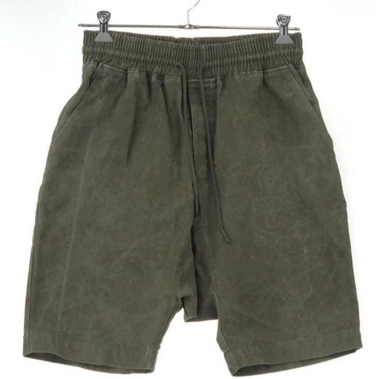 中古】READYMADE サルエルハーフパンツ 2 カーキ レディーメイド