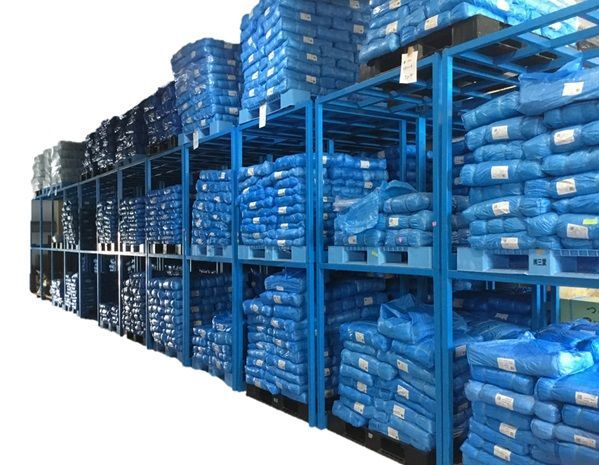 ケース販売）ブルーシート#3000厚手約7.2x7.2mタイプ（3枚set