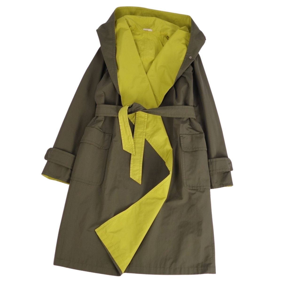 美品 マックスマーラ Max Mara CITY コート ベルト付き リバーシブ