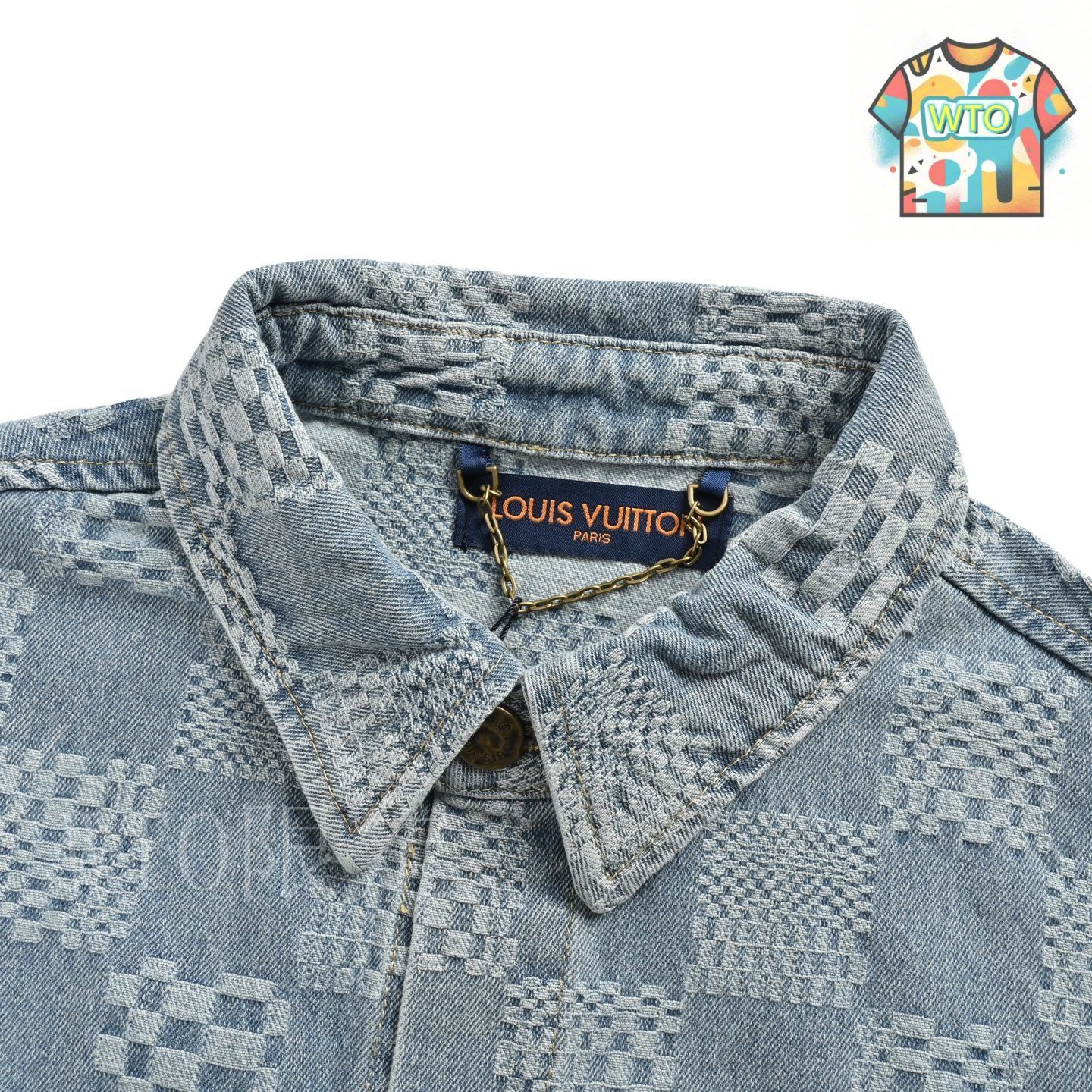 今日特価】Louis Vuitton 2025SS チェッカー柄ジャカード