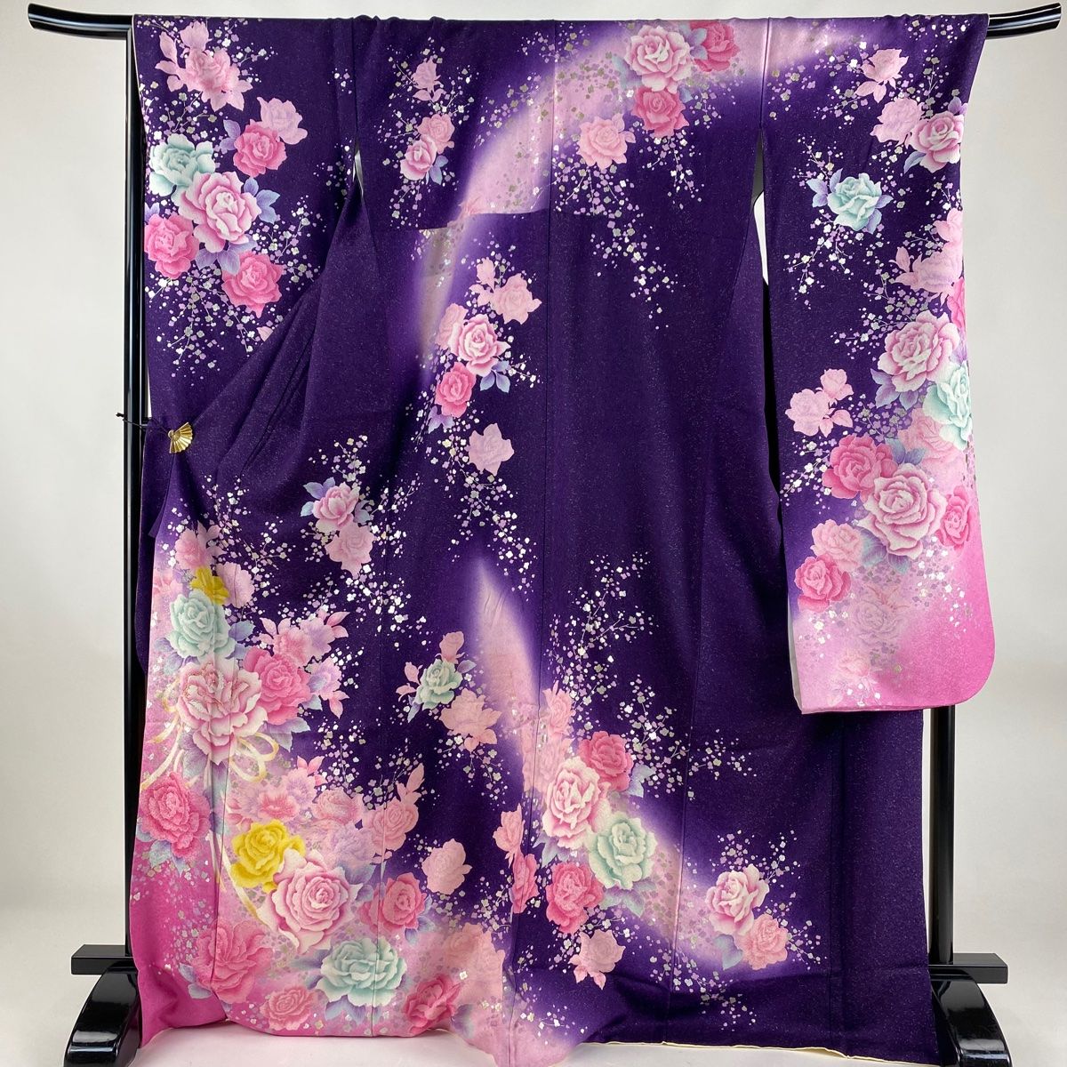 振袖 美品 名品 身丈172cm 裄丈68cm 正絹 【中古】 