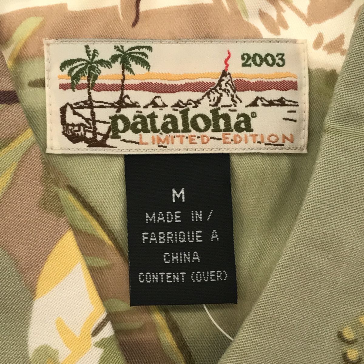 パタゴニア 00's パタロハ アロハシャツ Mサイズ 03年