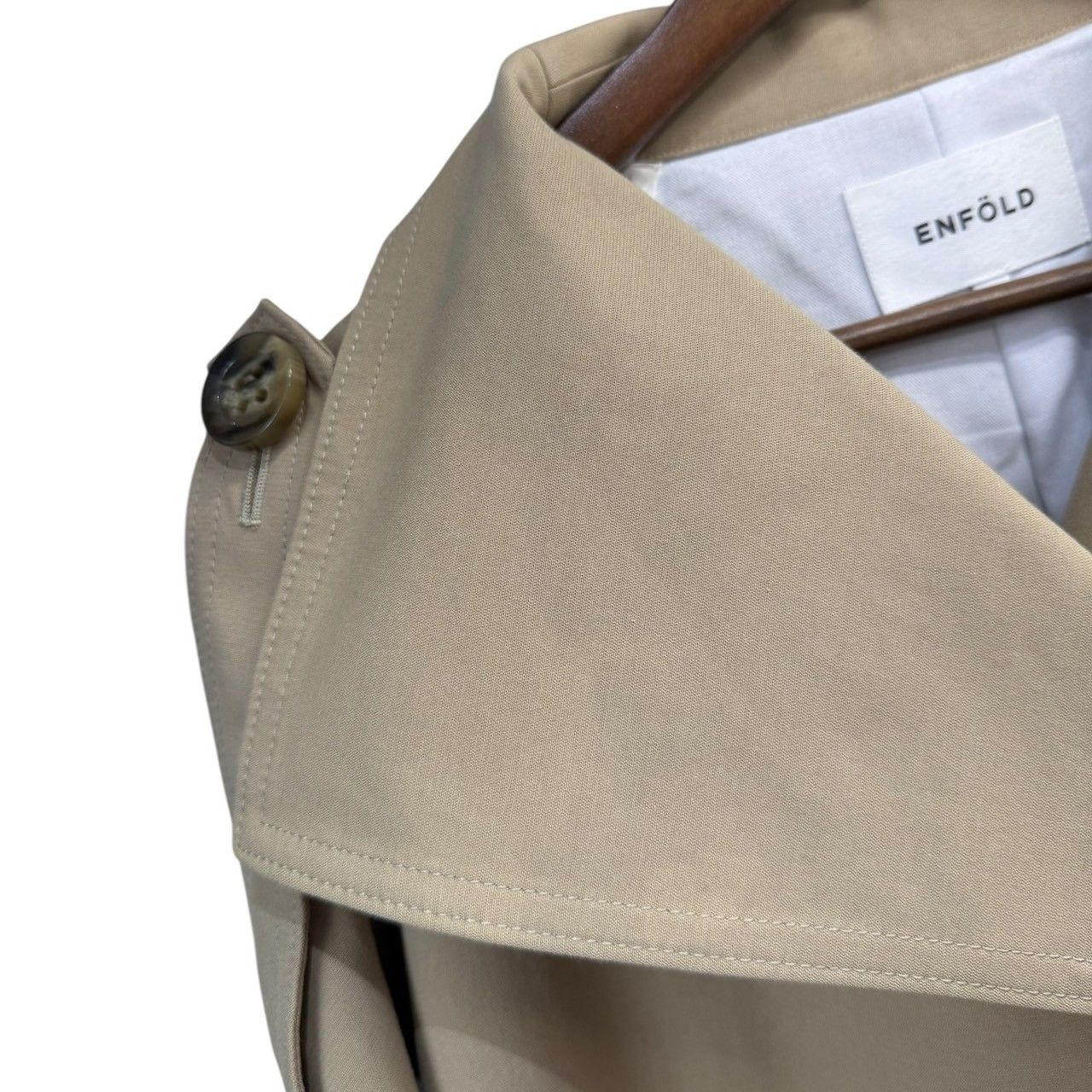ENFOLD エンフォルド 19SS ショートトレンチコート 300CS230