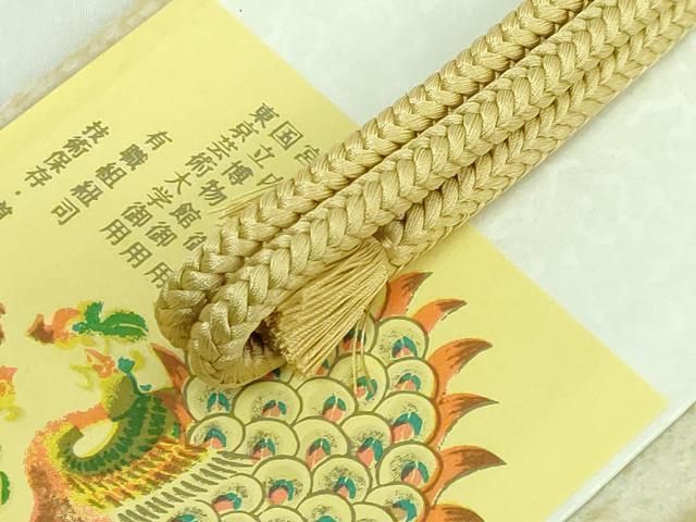 平和屋本店□極上 有職組紐道明 三分紐 宮内庁御用 国立博物館御用