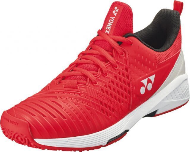 YONEX ヨネックス パワークッションソニケージ3MGC R/W サイズ 28 SHTS3MGC 713 | スポーツブランド 球技 テニス シューズ 靴 メンズ レディース パワークッション ゴム底 軽量化 柔軟性 ローカット 