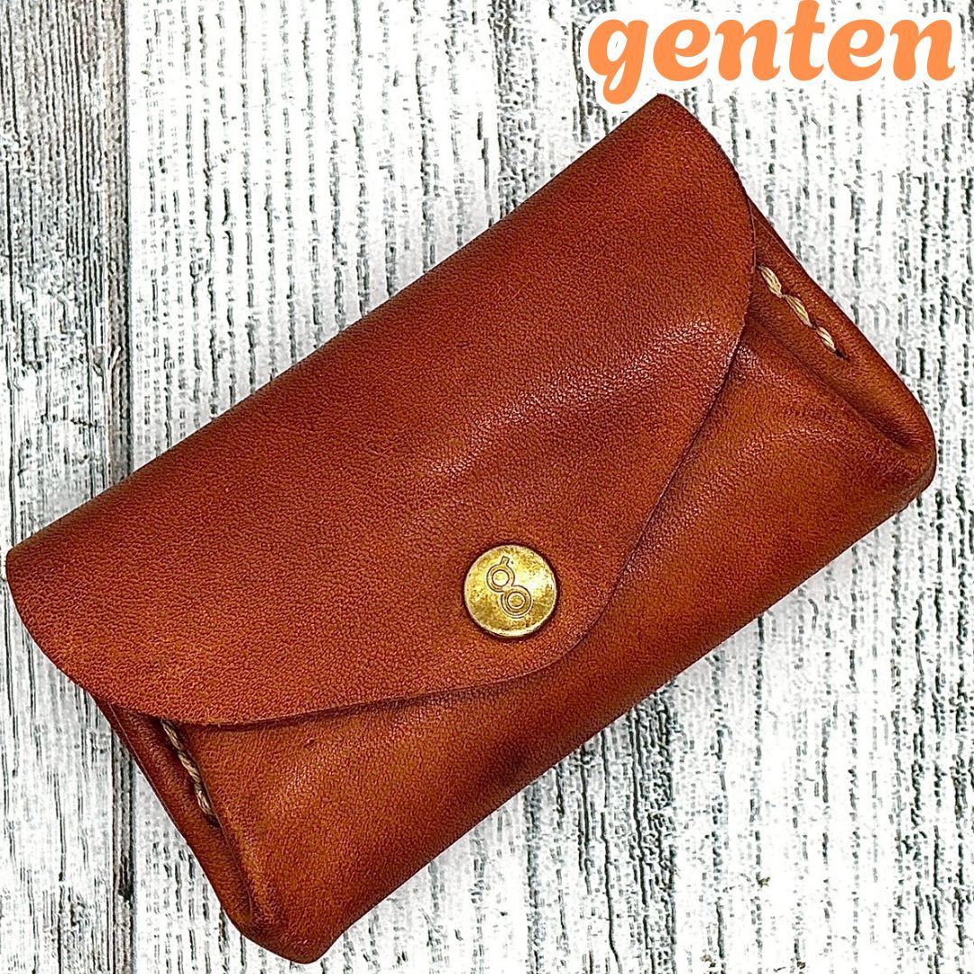 genten」 コインケース - ブラウン レディース genten ゲンテン