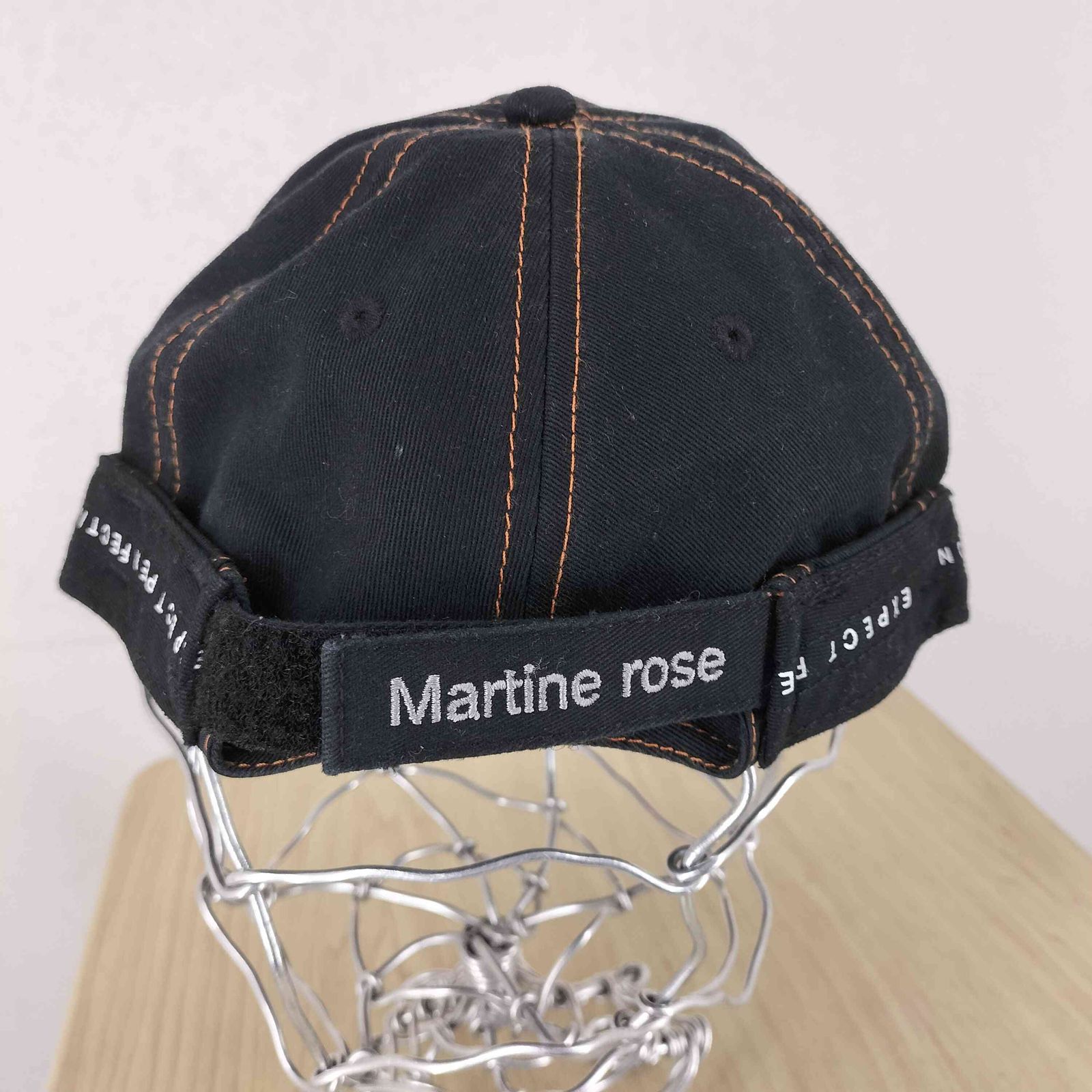 マーティンローズ Martine rose 25SS BASEBALL CAP LOCAL HERO