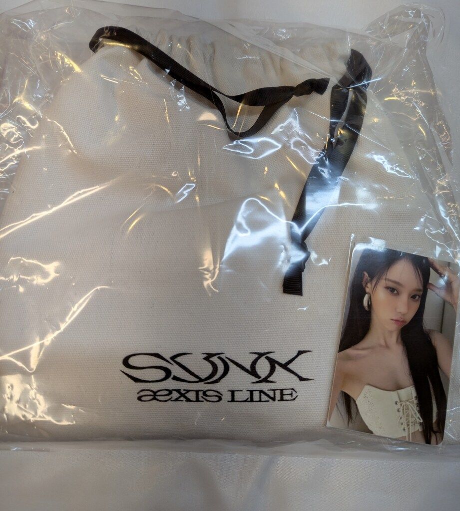 aespa 2025 aespa LIVE TOUR SYNK:aeXIS LINE WINTER BAG SET aespa