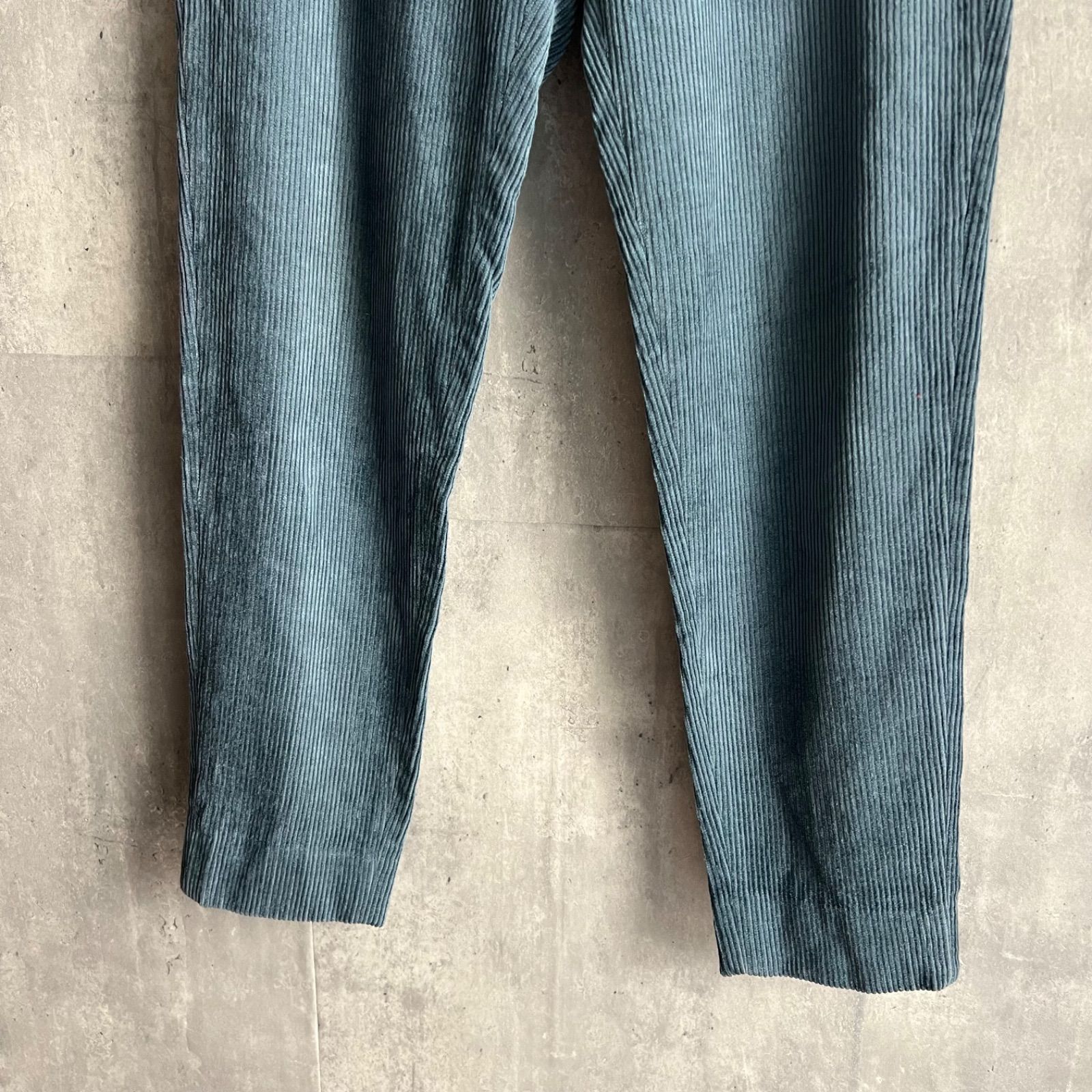 コーデュロイパンツ ブルー