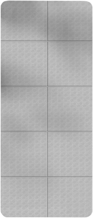  【在庫処分】ヨガマット 折りたたみ 8mm エクササイズマット ヨガ 筋トレ 厚手 軽量 高密度 両面滑り止め TPE材質 無毒無臭 衝撃吸収 クッション性 収納便利 トレーニングマット コンパクト 応募券
