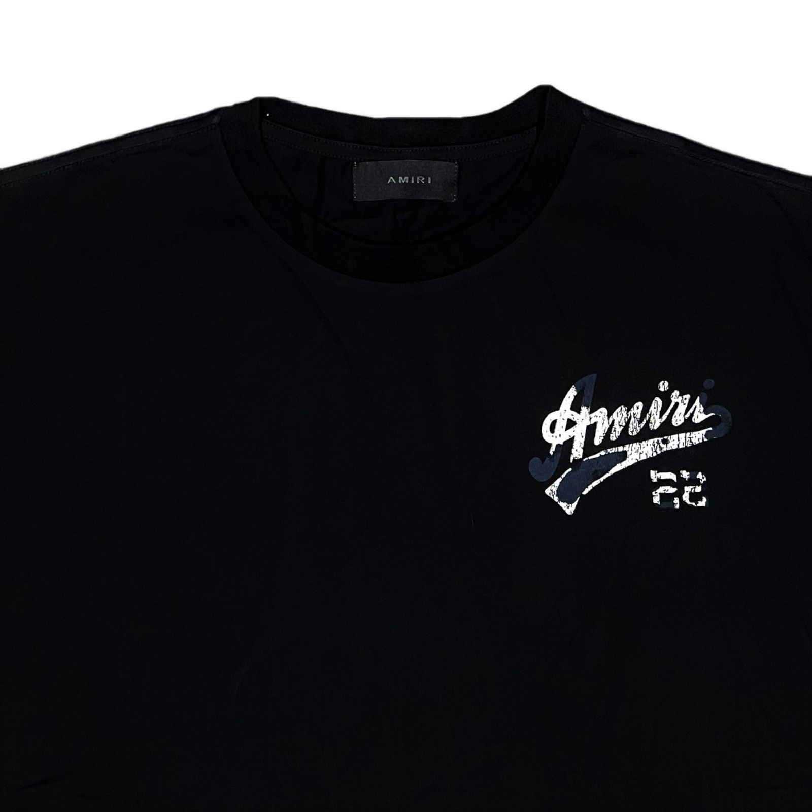 AMIRI アミリ 22 JERSEY 半袖 Tシャツ ブラック AMIRI - AMIRI アミリ 