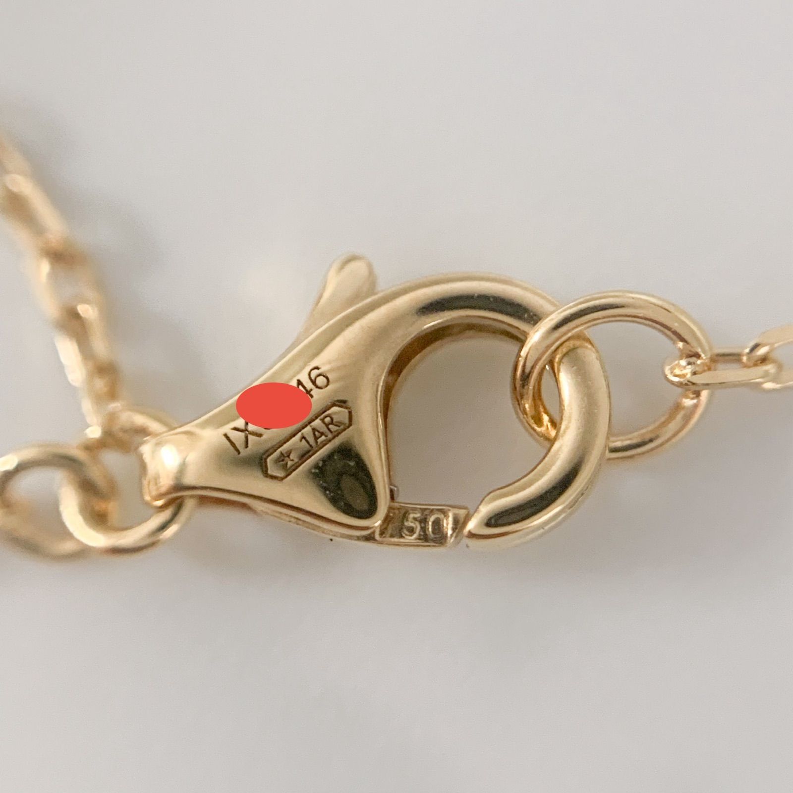 【中古】ミキモトMIKIMOTO ターコイズ D0.03ct K18WG  7.5g ネックレス
