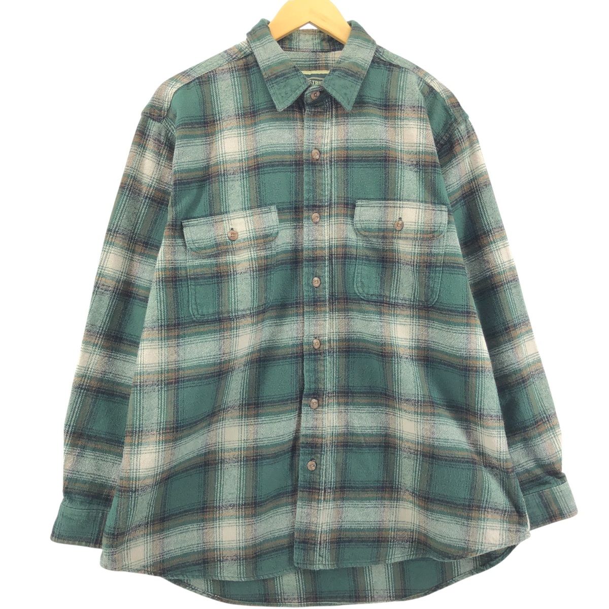 古着 フィールドアンドストリーム FIELD&STREAM オンブレチェック 長袖 古着 フィールドアンドストリーム FIELD&STREAM オンブレチェック 長袖
