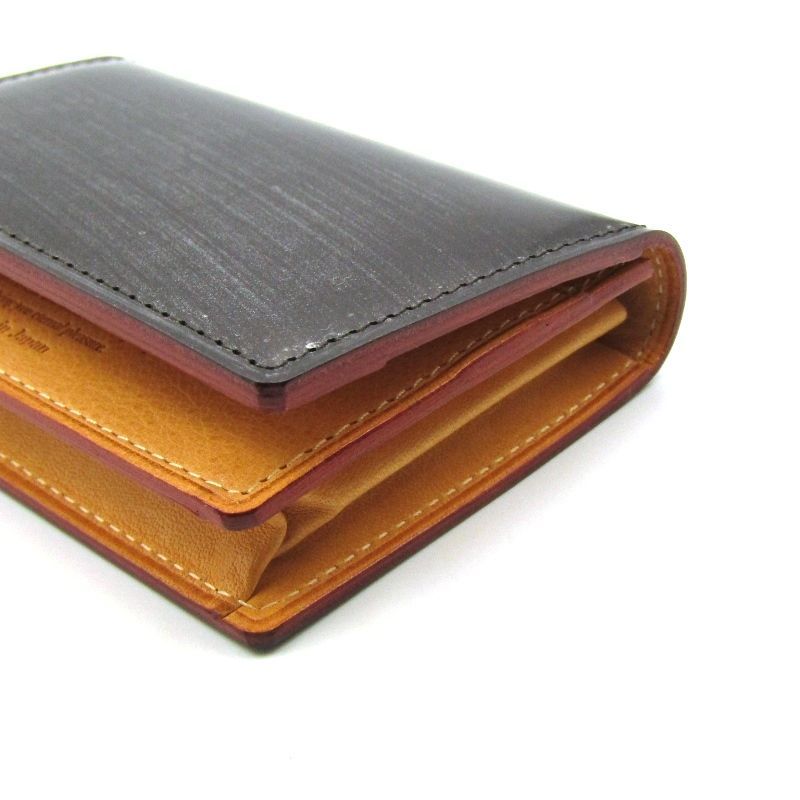 M*o様 GANZO ガンゾ 通しマチ　名刺入れ カードケース シンブライドル THIN BRIDLE(シンブライドル) 通しマチ名刺入れ｜ブライドル