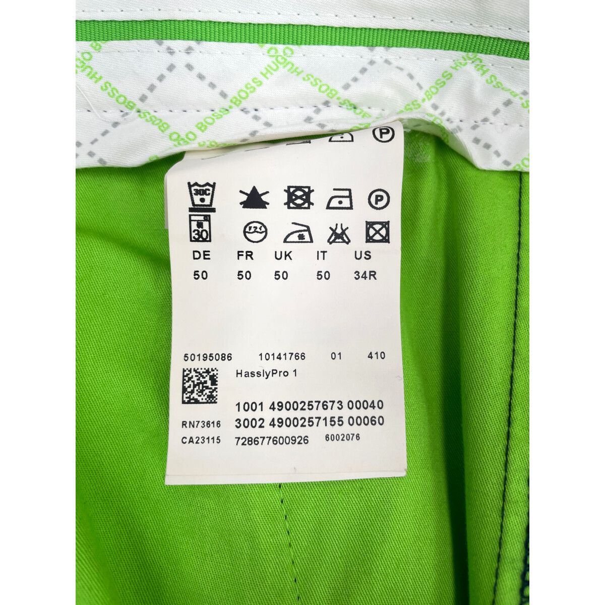 中古 メンズ ヒューゴボス HUGO BOSS パンツ (L) US/34R 紺