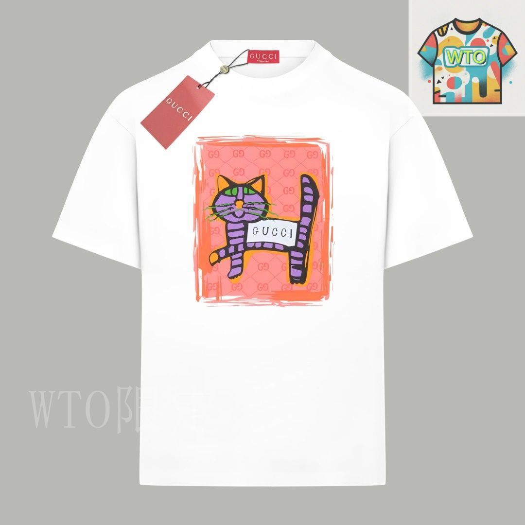 【関送込】GUCCI ロゴ プリント クルーネック T シャツ GUCCI(グッチ) / ロゴプリント/クルーネック/シェリーライン/T