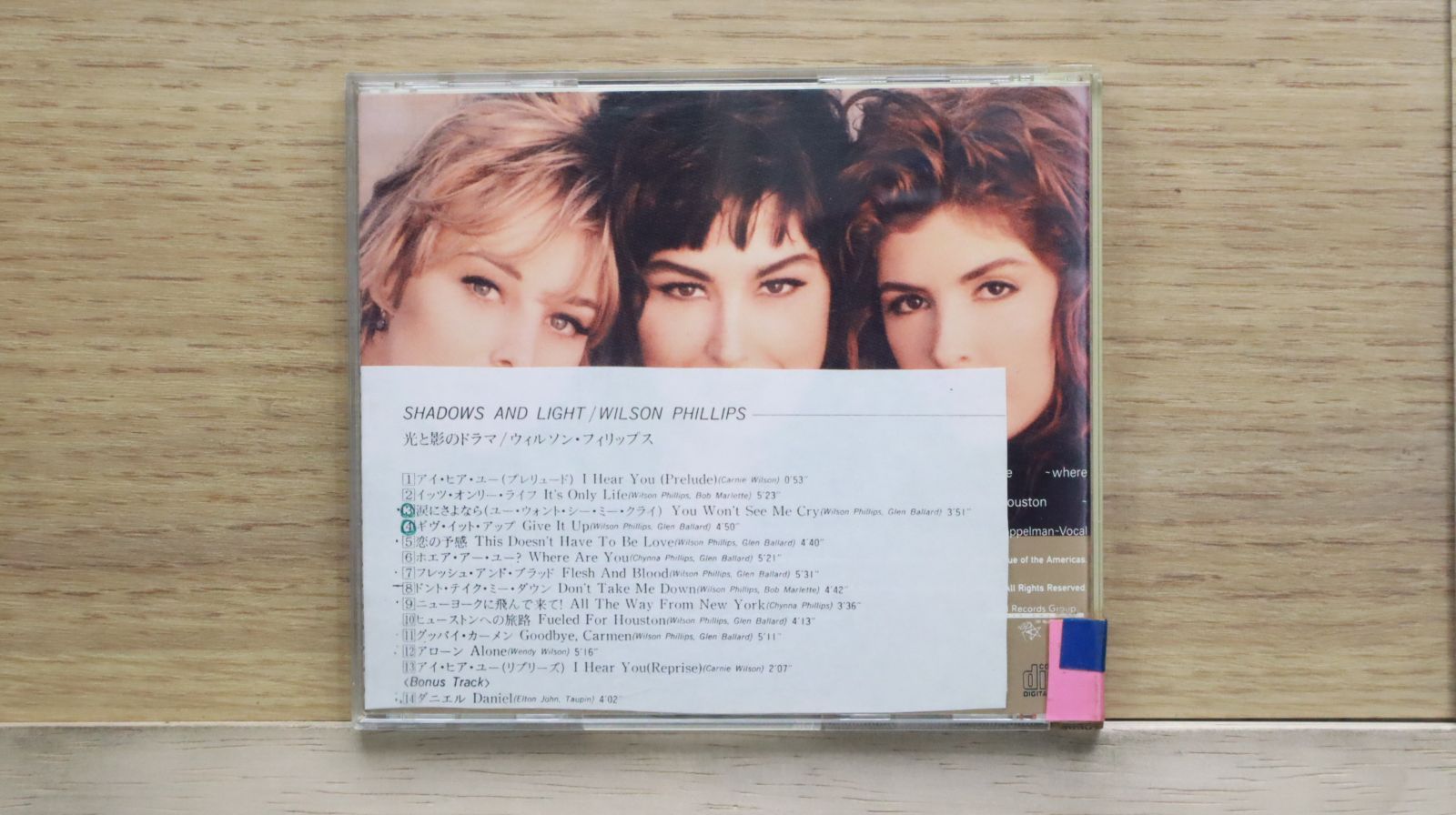 国内盤CD☆ウィルソン・フィリップス⁄Wilson Phillips□ 光と影の