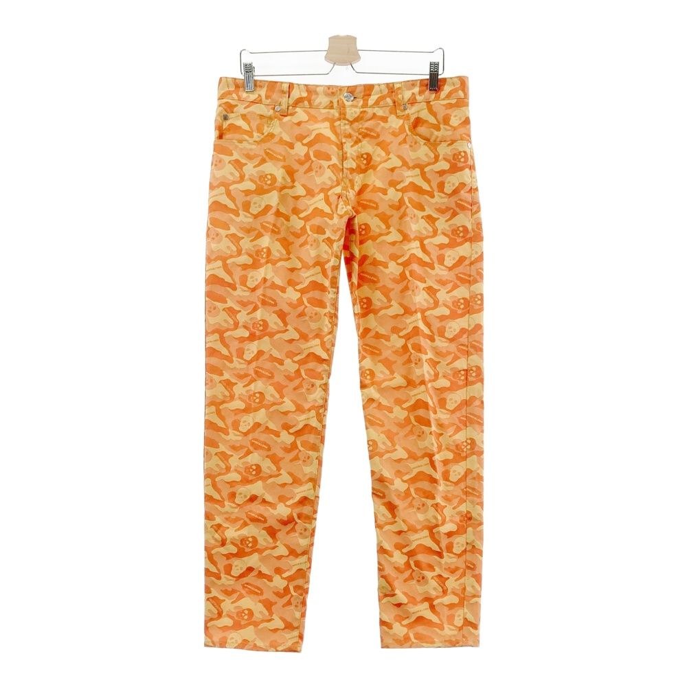 MARK LONA オレンジカモフラージュパンツ XL MARK & LONA