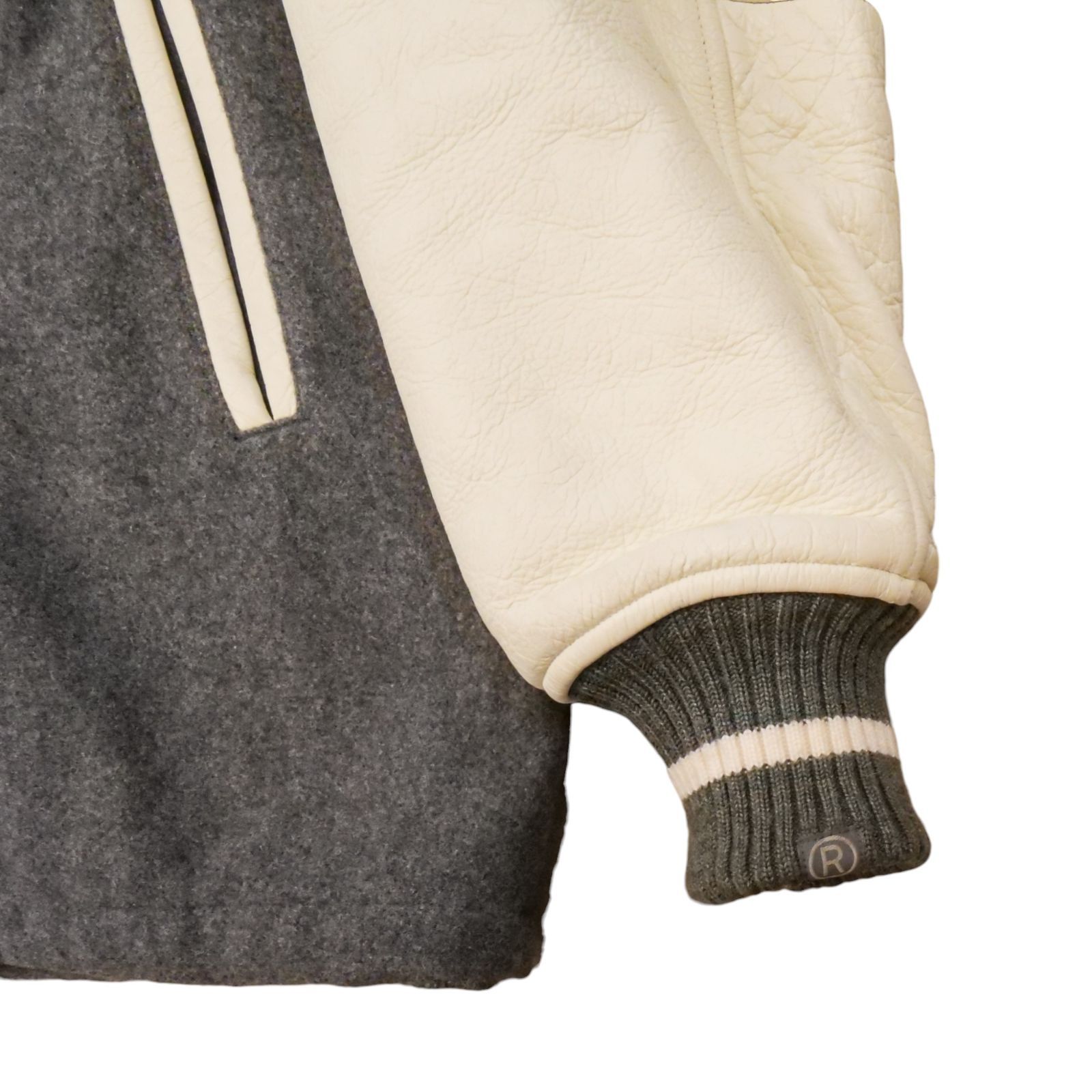 Let it ride レットイットライド スタジャン varsity jacket