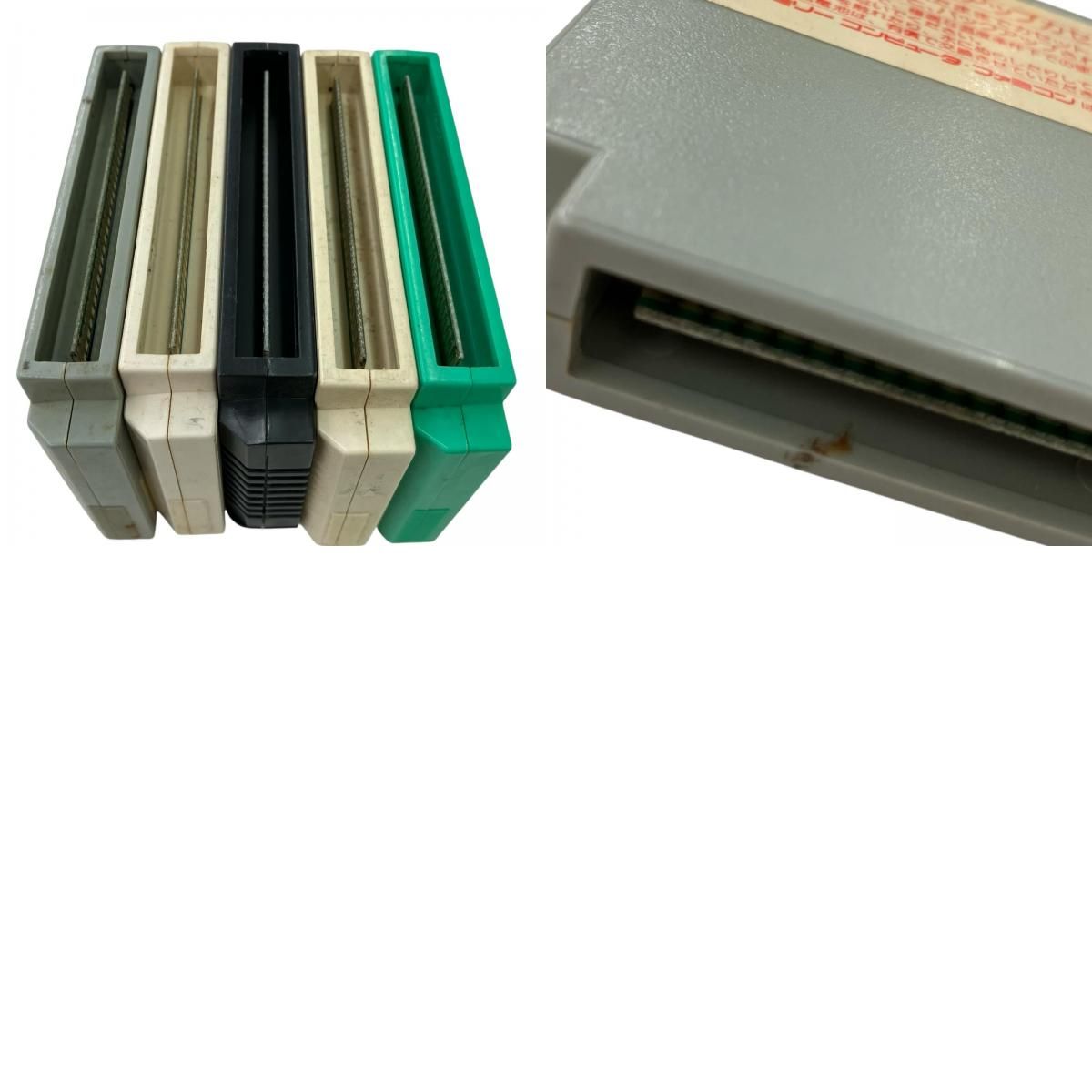 ファミコン フルセット 動作確認済み 186000 動作未確認 ファミリーコンピュータ ファミコンソフト 35点