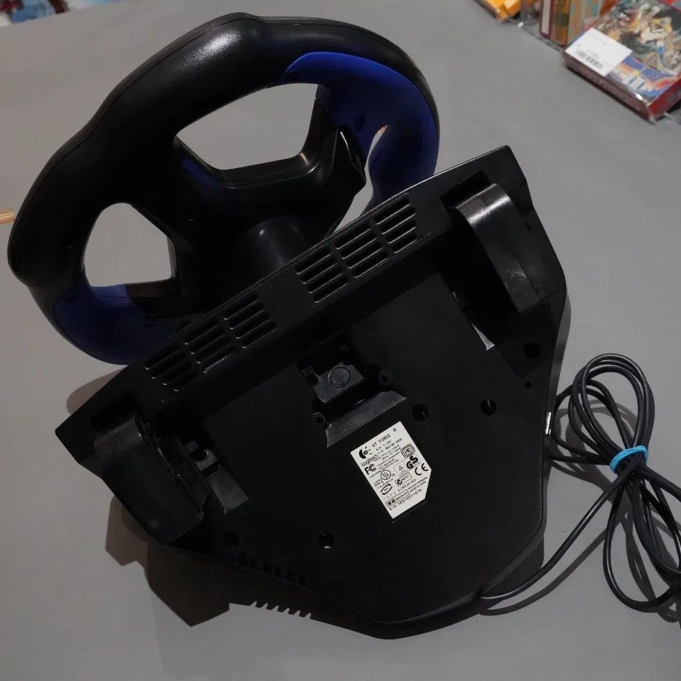 Logicool ロジクール GT FORCE ステアリングコントローラー LPRC-10000 プレステ2対応 グランツーリスモ3 Amazon | GT FORCE | コントローラー（ハンドル・ジョイスティック）