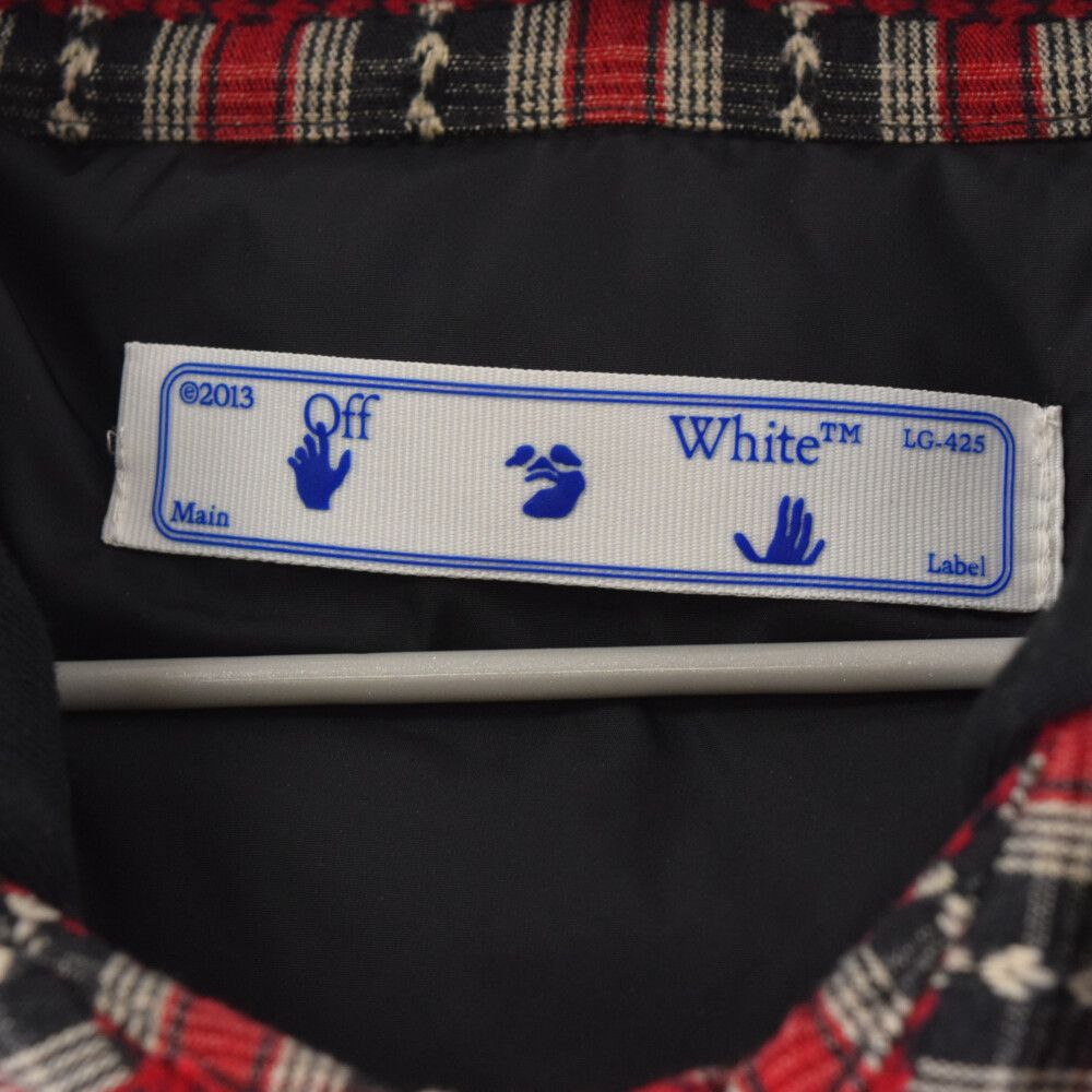 OFF-WHITE (オフホワイト) 20AW Patterned Hooded Shirt