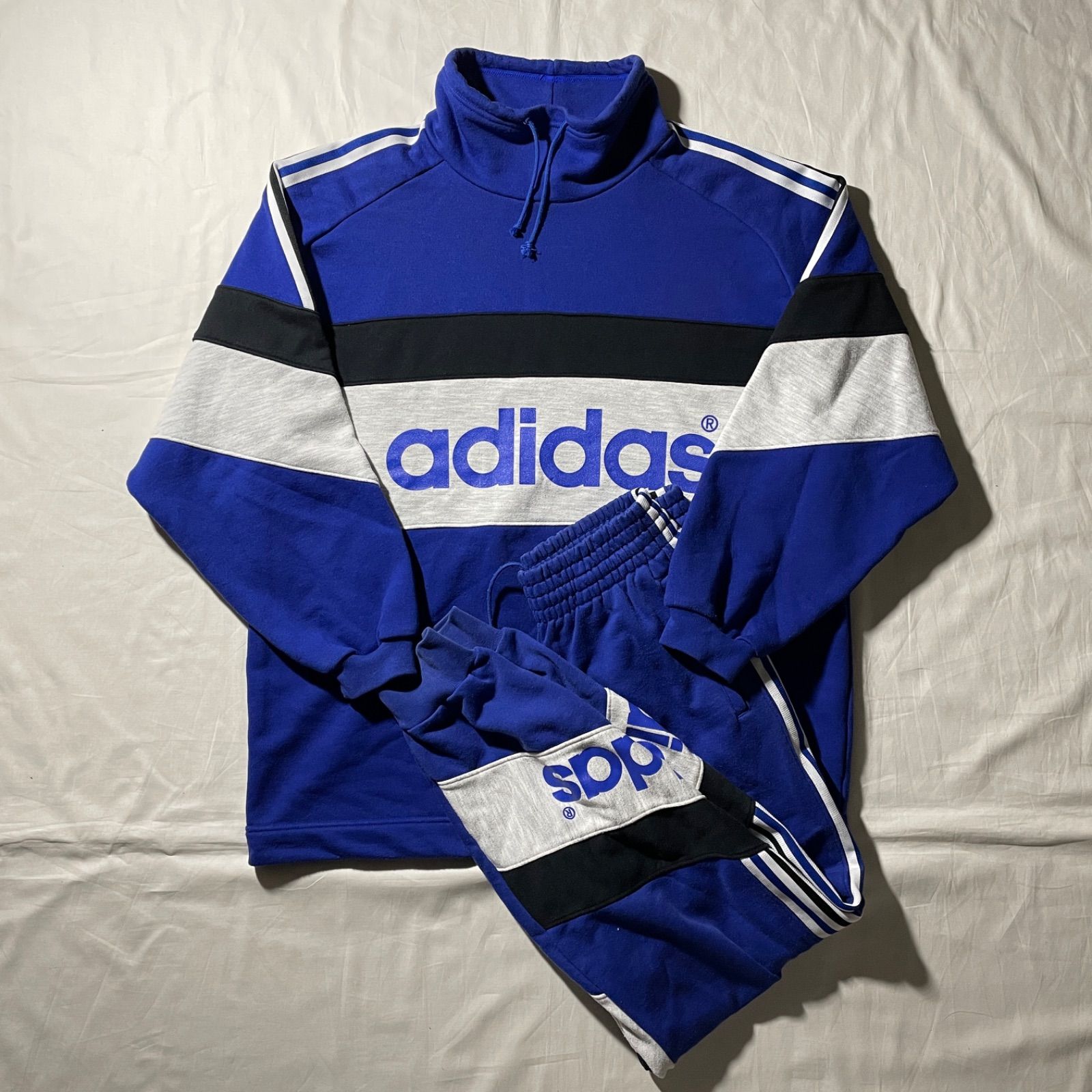 90s adidas トラックジャージ スウェット セットアップ ヴィンテージ