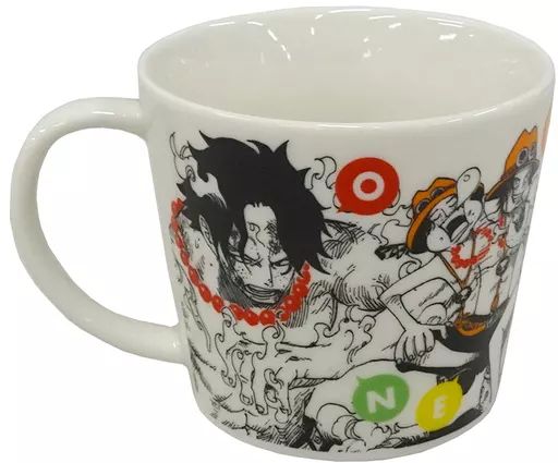 【中古】マグカップ・湯のみ ポートガス・D・エース マグカップ 「ワンピース 企画展 Hello、ONE PIECE」