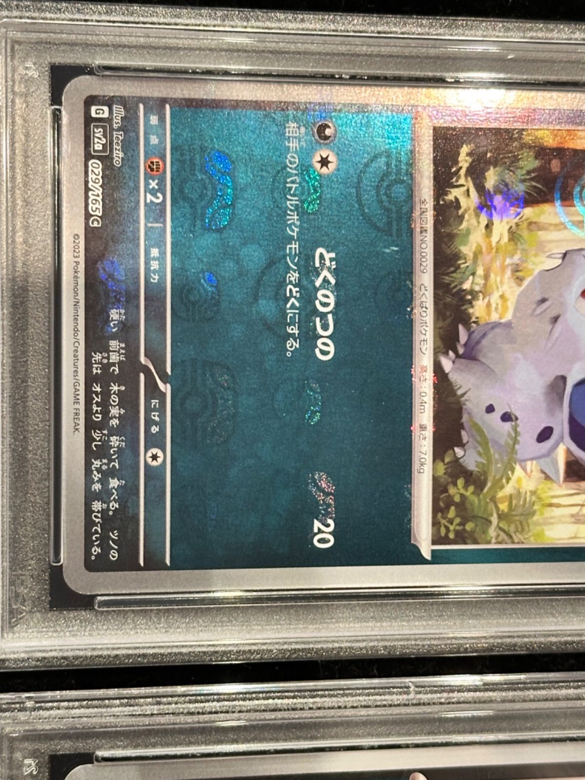 人気 連番 〔PSA10鑑定済〕ニドラン♀(マスターボールミラー)【C】{029/165