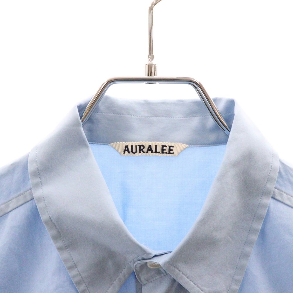 AURALEE (オーラリー) 24SS WASHED FINX TWILL BIG SHIRT A24SS02TN