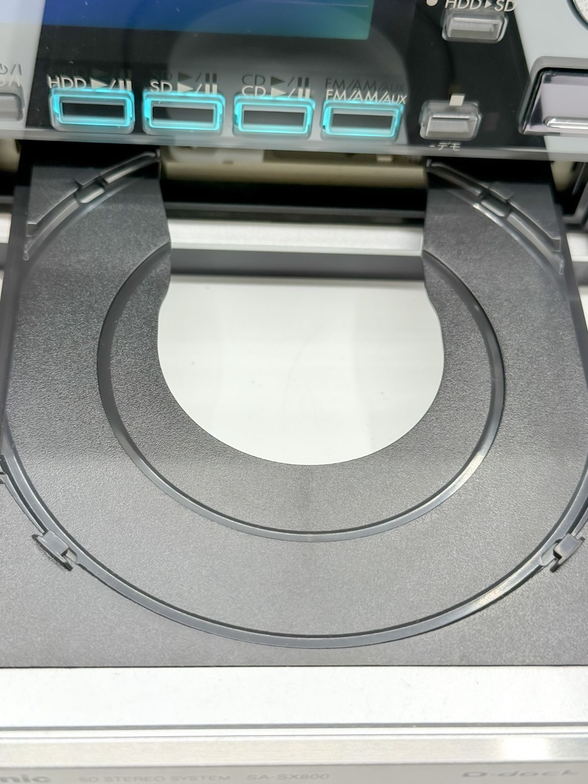 パナソニック HDD＆SD録音対応 ミニコンポ＋スピーカー SB-FA800 