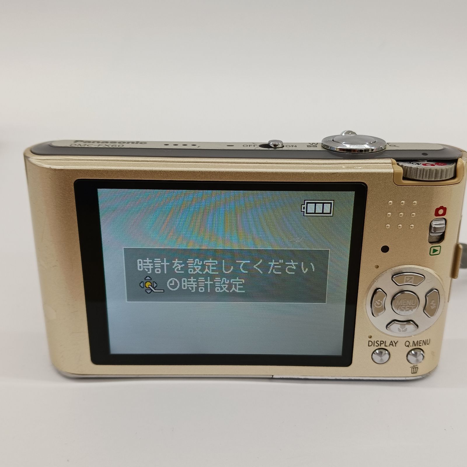 Panasonic LUMIX FX60 ゴールド Panasonic LUMIX FX DMC-FX60
