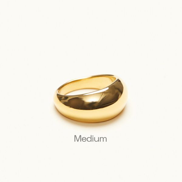【SHAPES STUDIO】タイムレス ボールド ドームリング 2デザイン SHAPES STUDIO】Timeless Bold Dome Ring - メルカリ